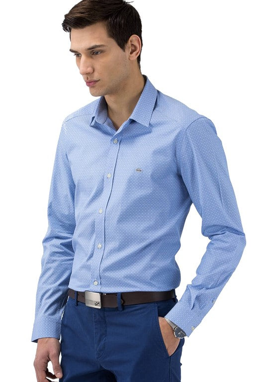 CAMICIE Blu Melange Lacoste