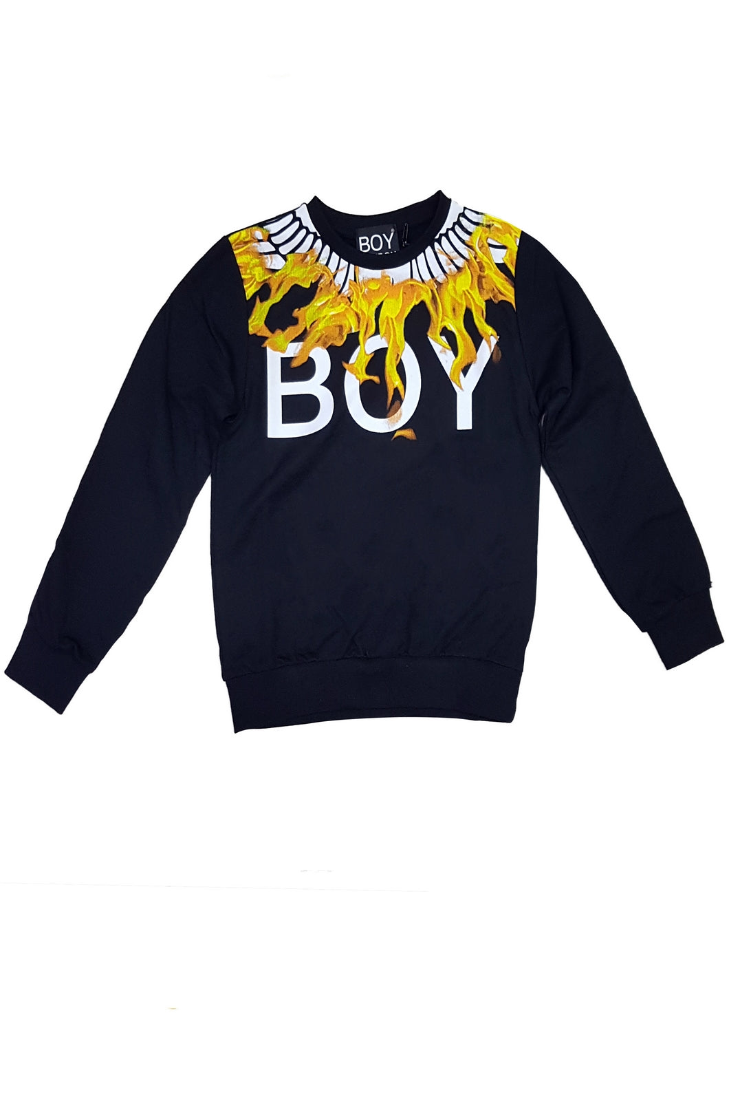 FELPE Nero/arancio Boy London