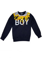 FELPE Nero/arancio Boy London