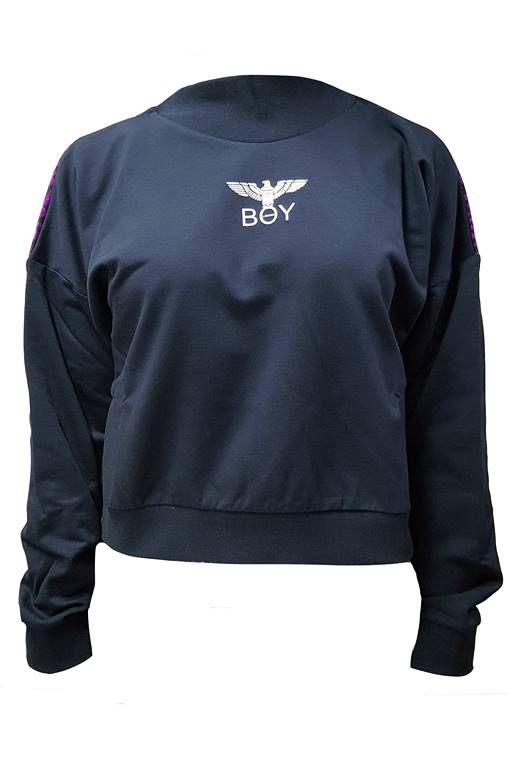 BOY LONDON Felpa Crop Art MFBL0378J Linea Sport Matera