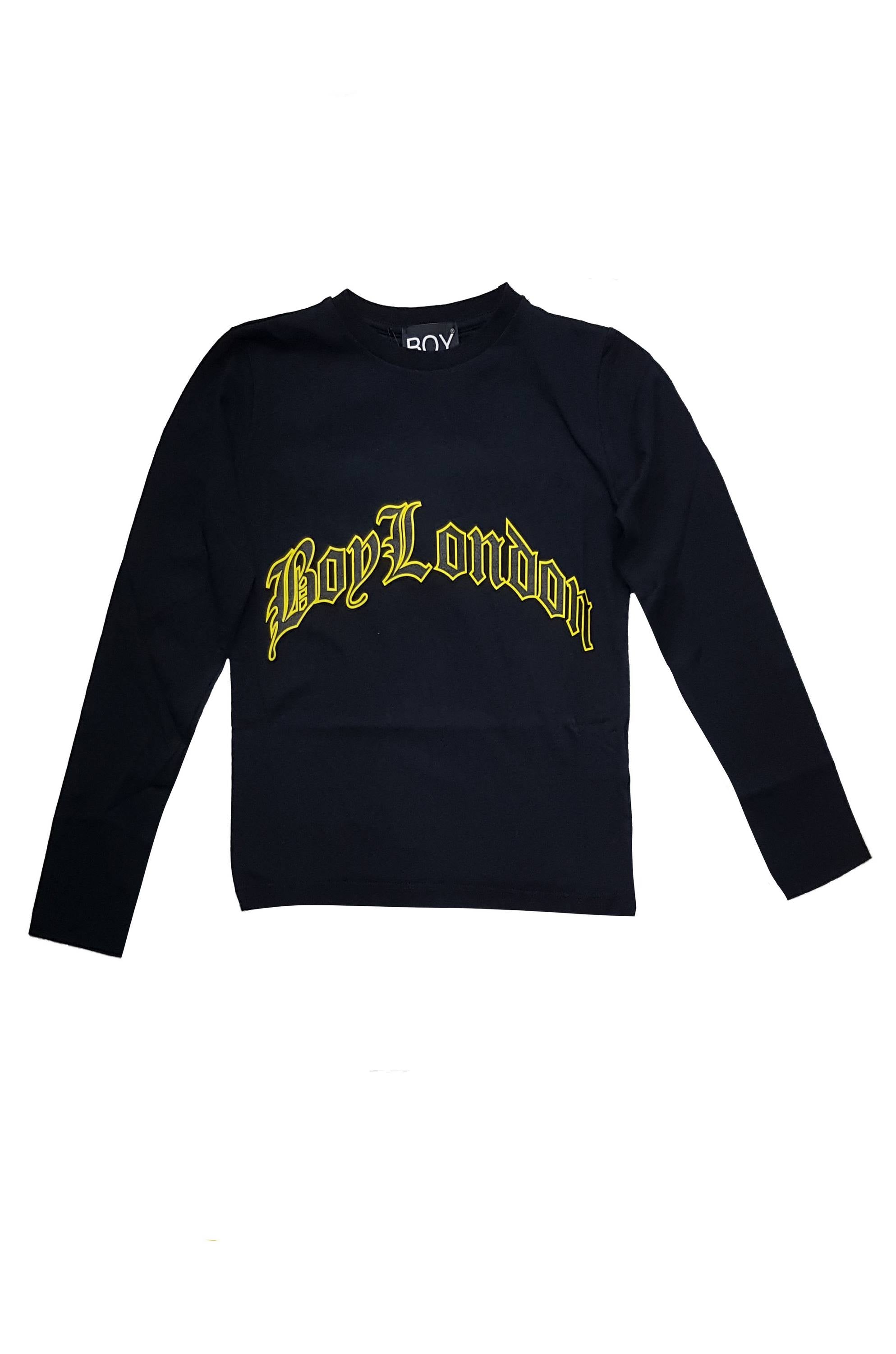 T-SHIRT E CANOTTE Nero/giallo Boy London