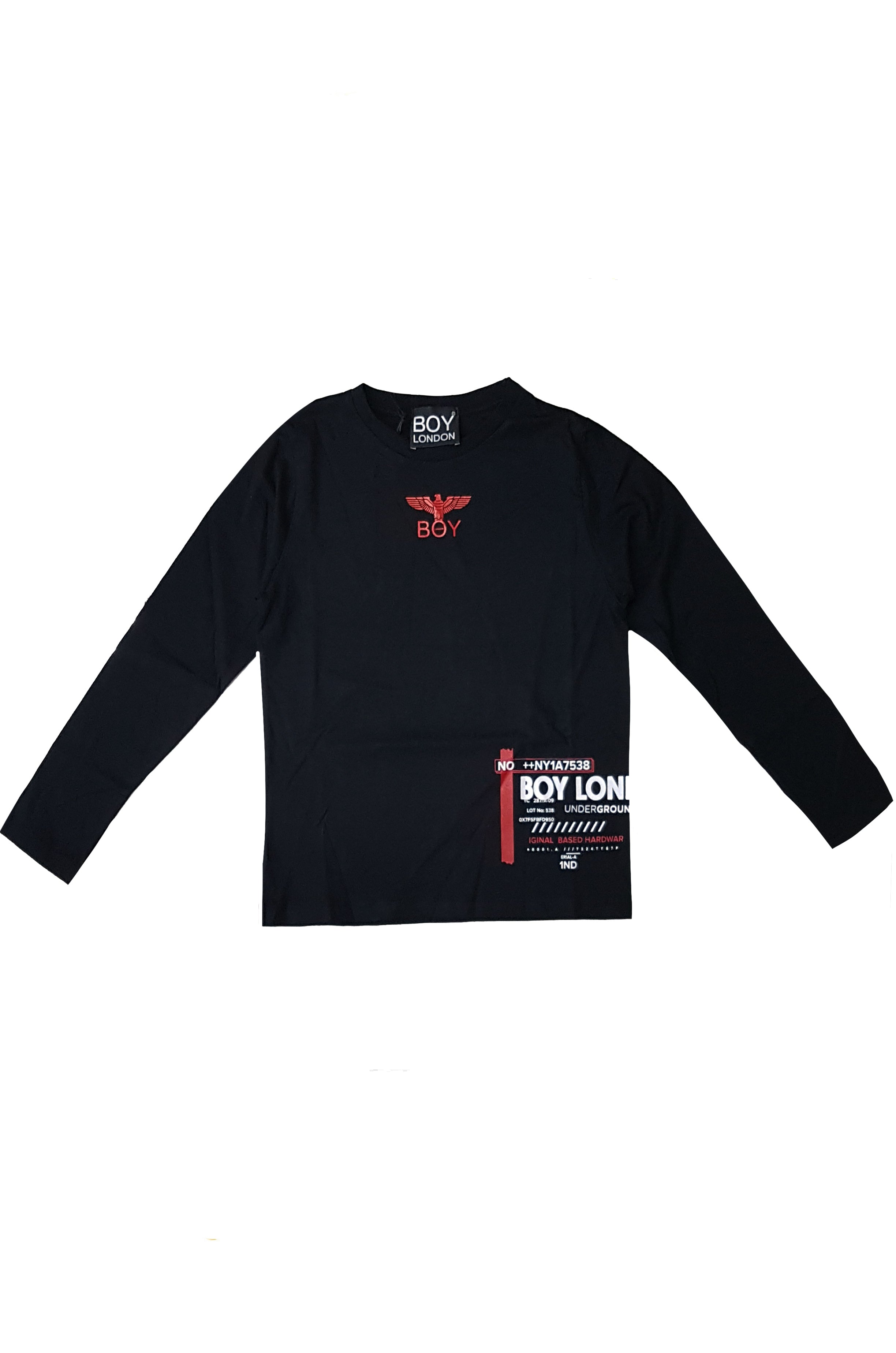 T-SHIRT E CANOTTE Nero/rosso Boy London