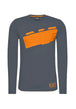 T-SHIRT E CANOTTE Grigio/arancio Ea7
