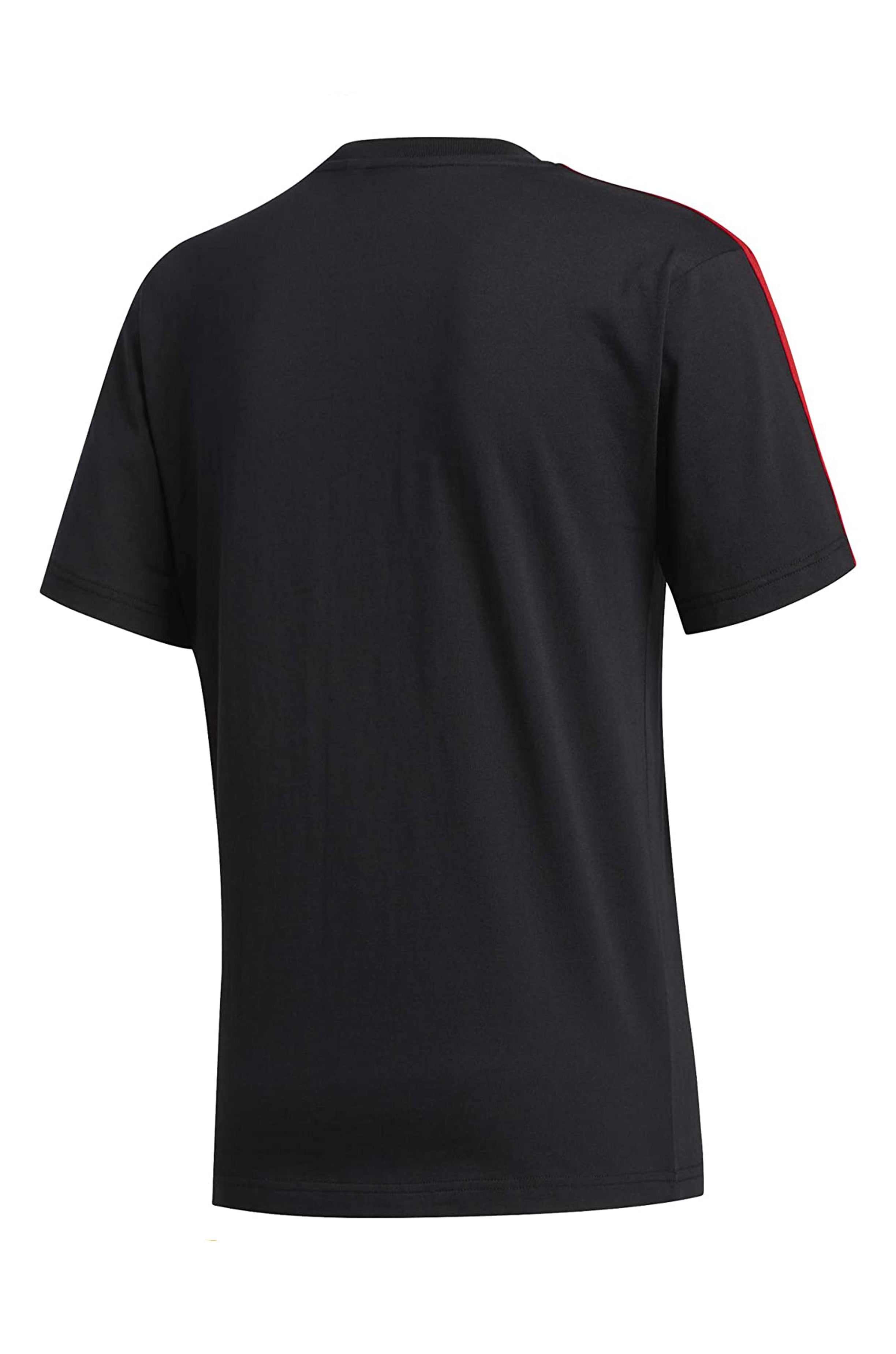 T-SHIRT E CANOTTE Nero/rosso Adidas Originals