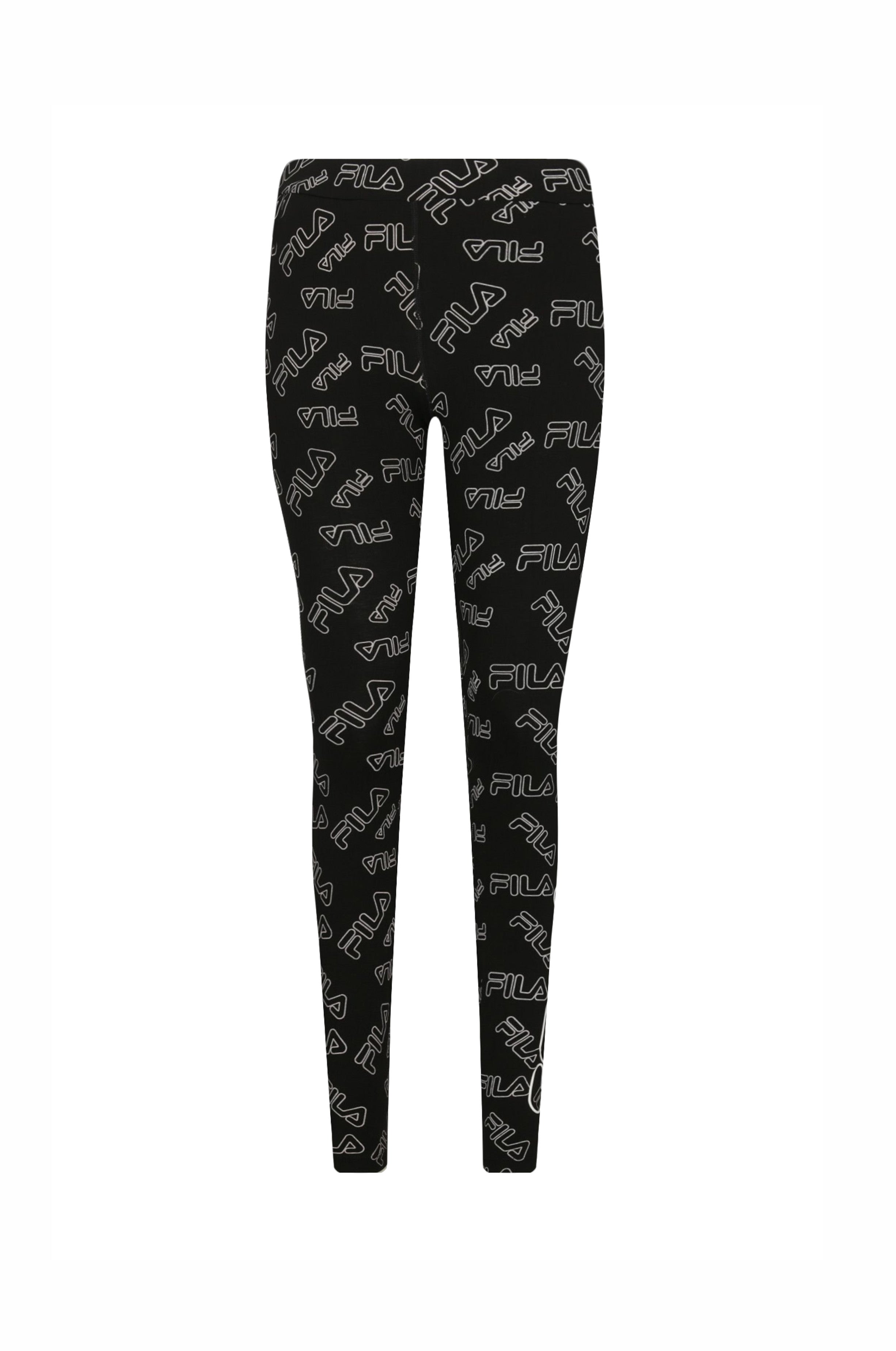 PANTALONI Nero/bianco Fila