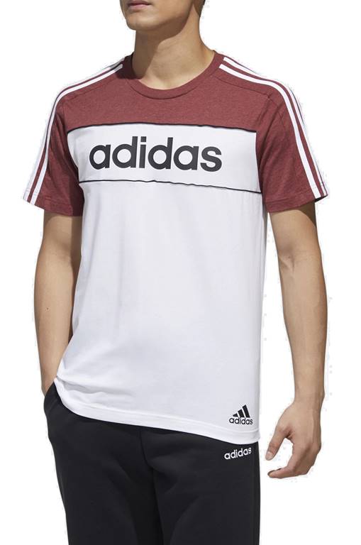 T-SHIRT E CANOTTE Bianco/bordeaux Adidas