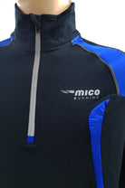 OUTDOOR-SCI Nero/blu Mico