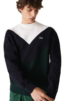 FELPE Bianco/blu Lacoste