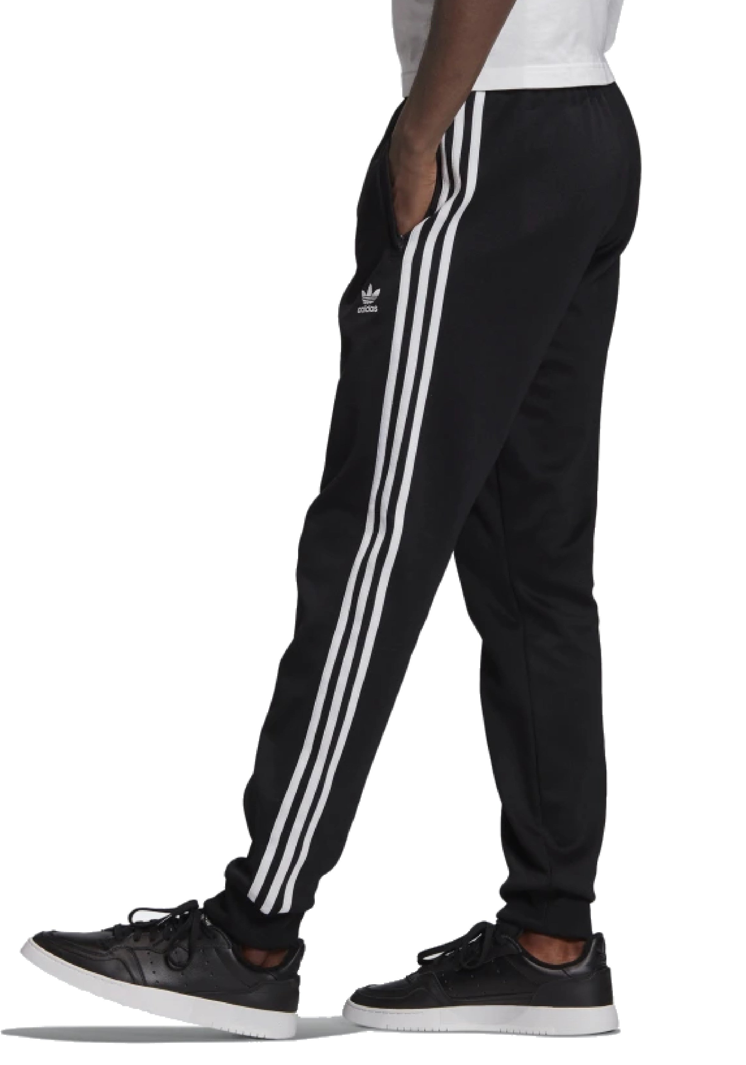 PANTALONI Nero/bianco Adidas Originals