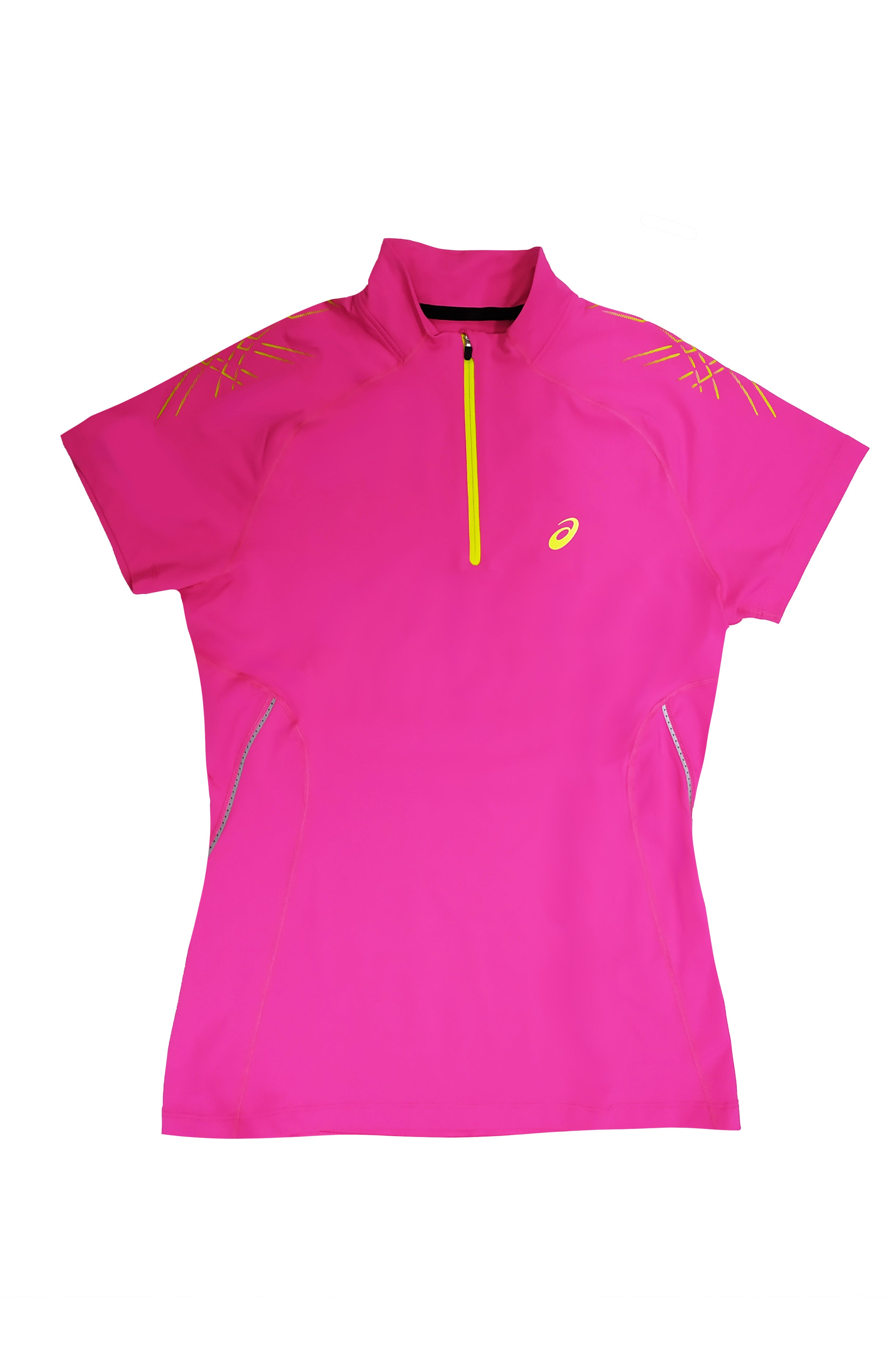 T-SHIRT E CANOTTE Fucsia/verde Asics