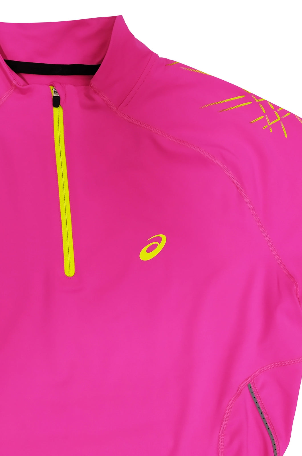 T-SHIRT E CANOTTE Fucsia/verde Asics