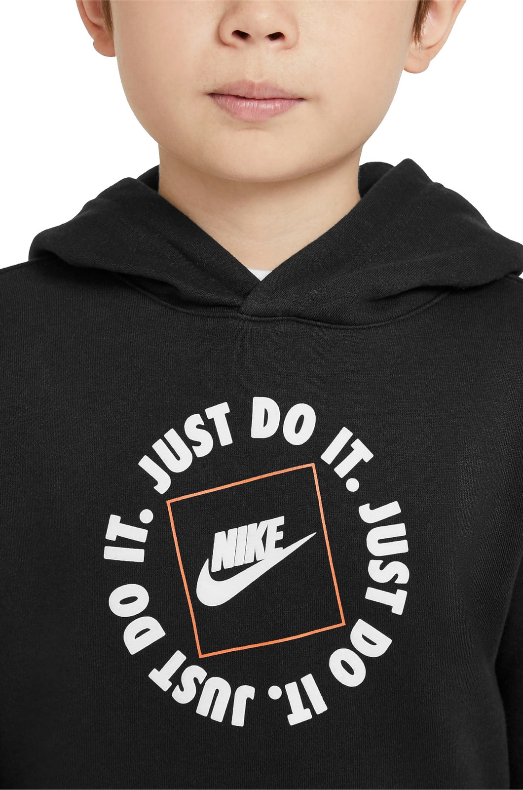 FELPE Nero/arancio Nike