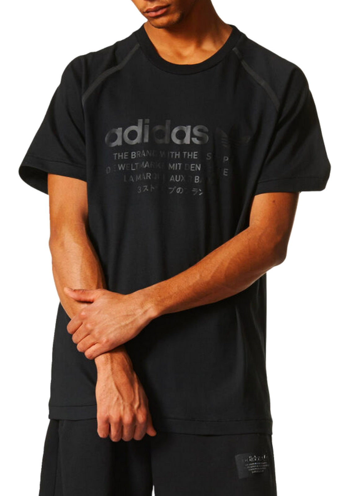 T-SHIRT E CANOTTE Nero Adidas