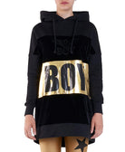 VESTITI-GONNE Nero/oro Boy London