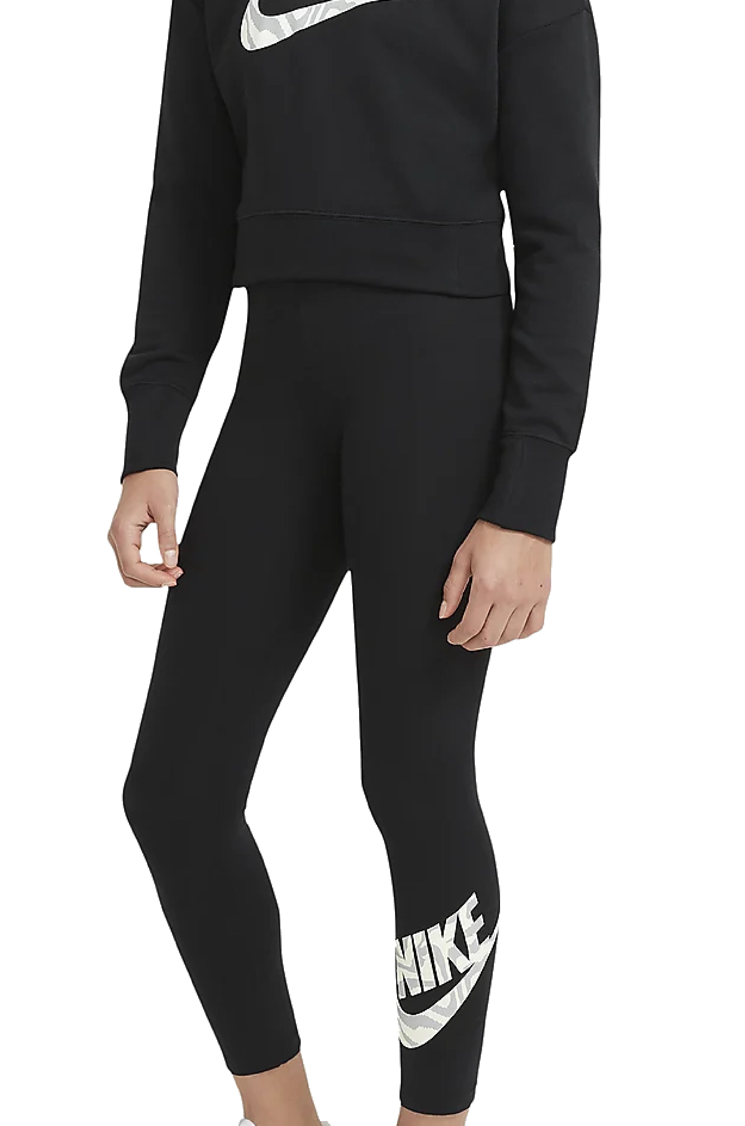 PANTALONI Nero/panna Nike