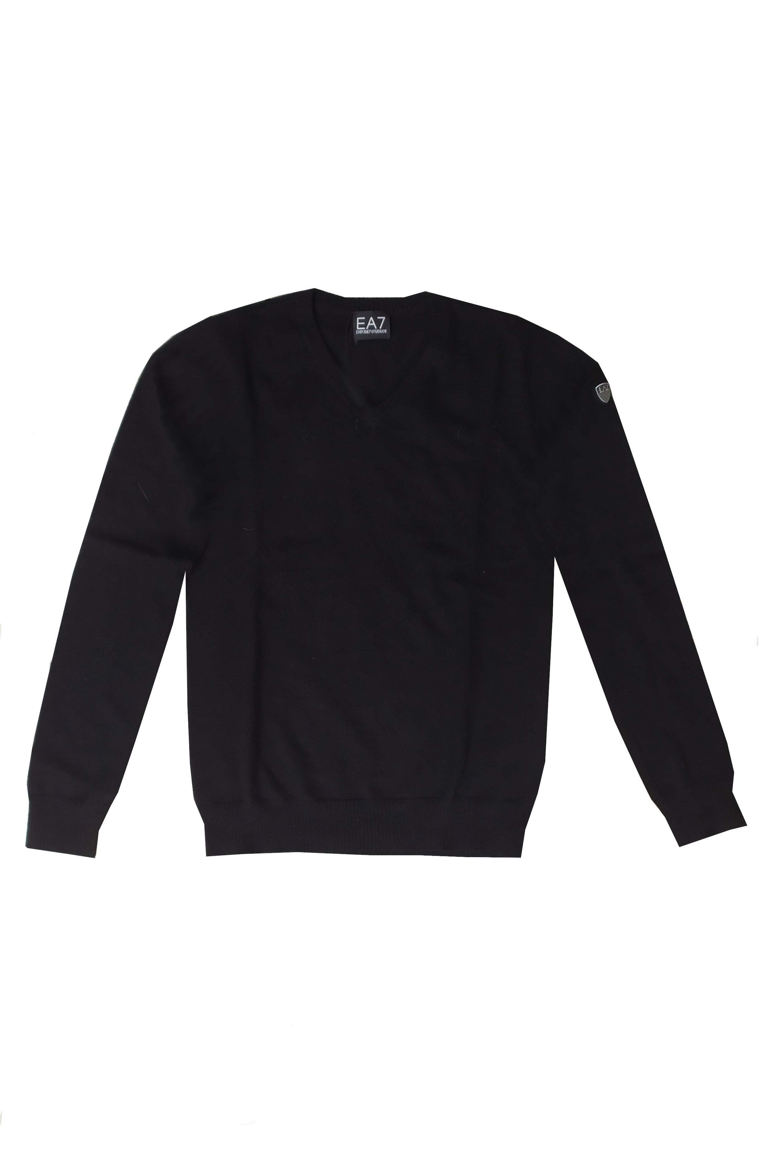 MAGLIONI E POLO Nero Ea7
