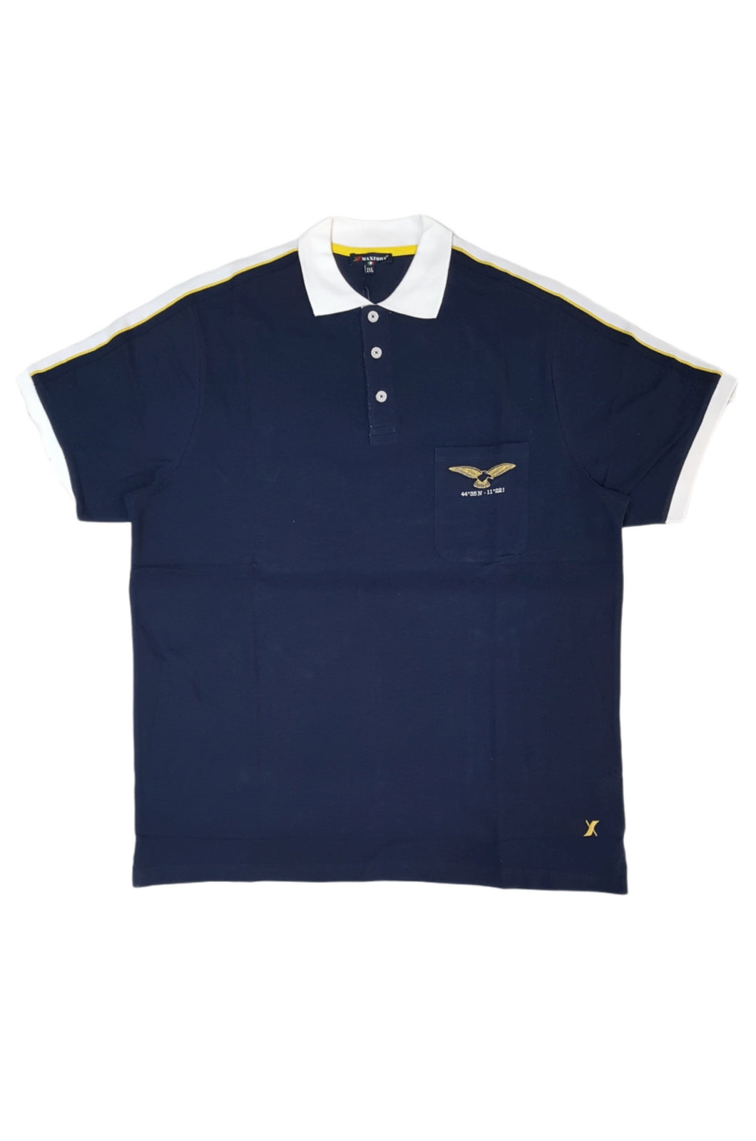 MAGLIONI E POLO Blu/bianco Max Fort