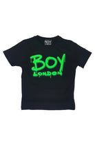 T-SHIRT E CANOTTE Nero/verde Boy London