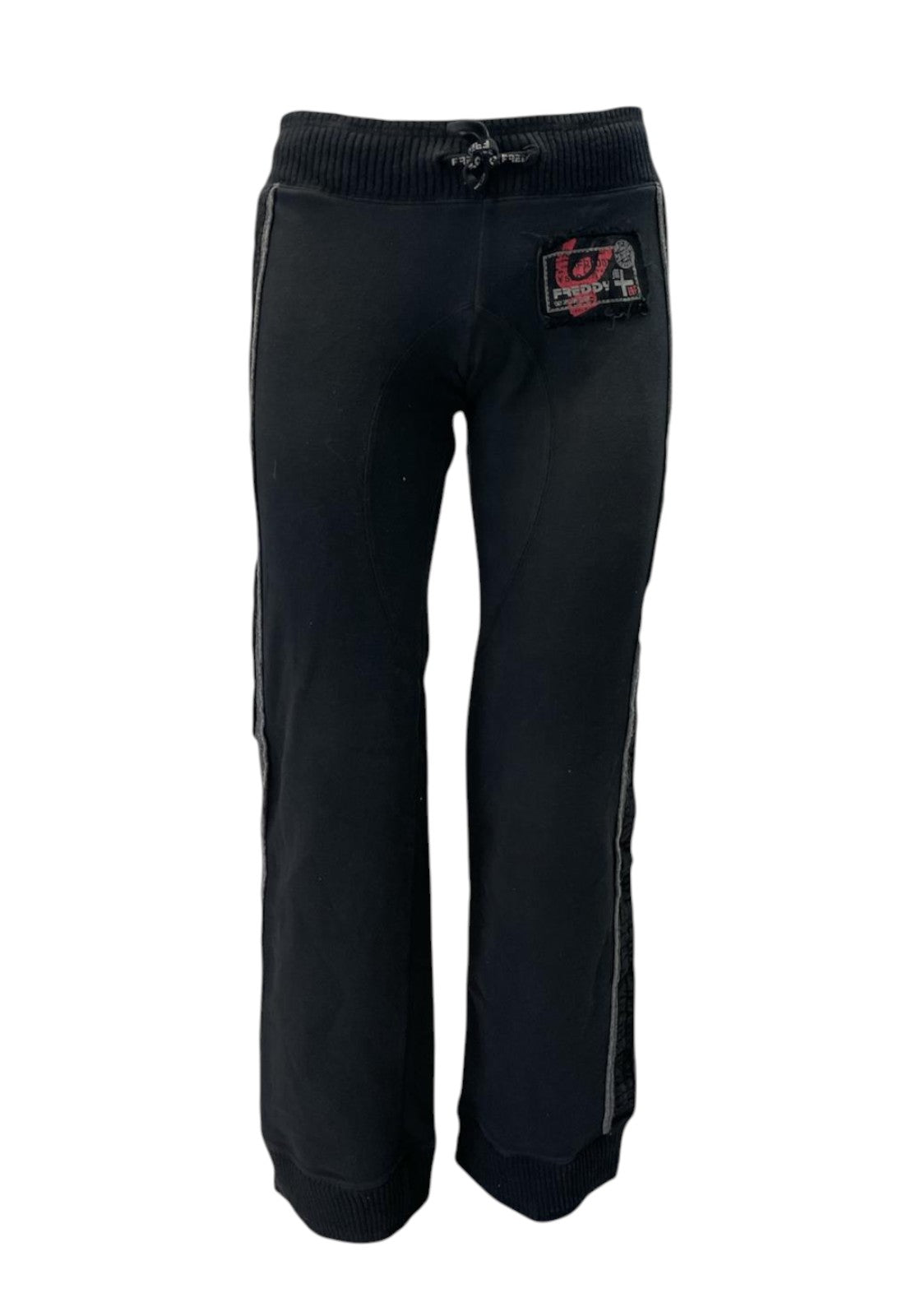 PANTALONI Nero/grigio Freddy