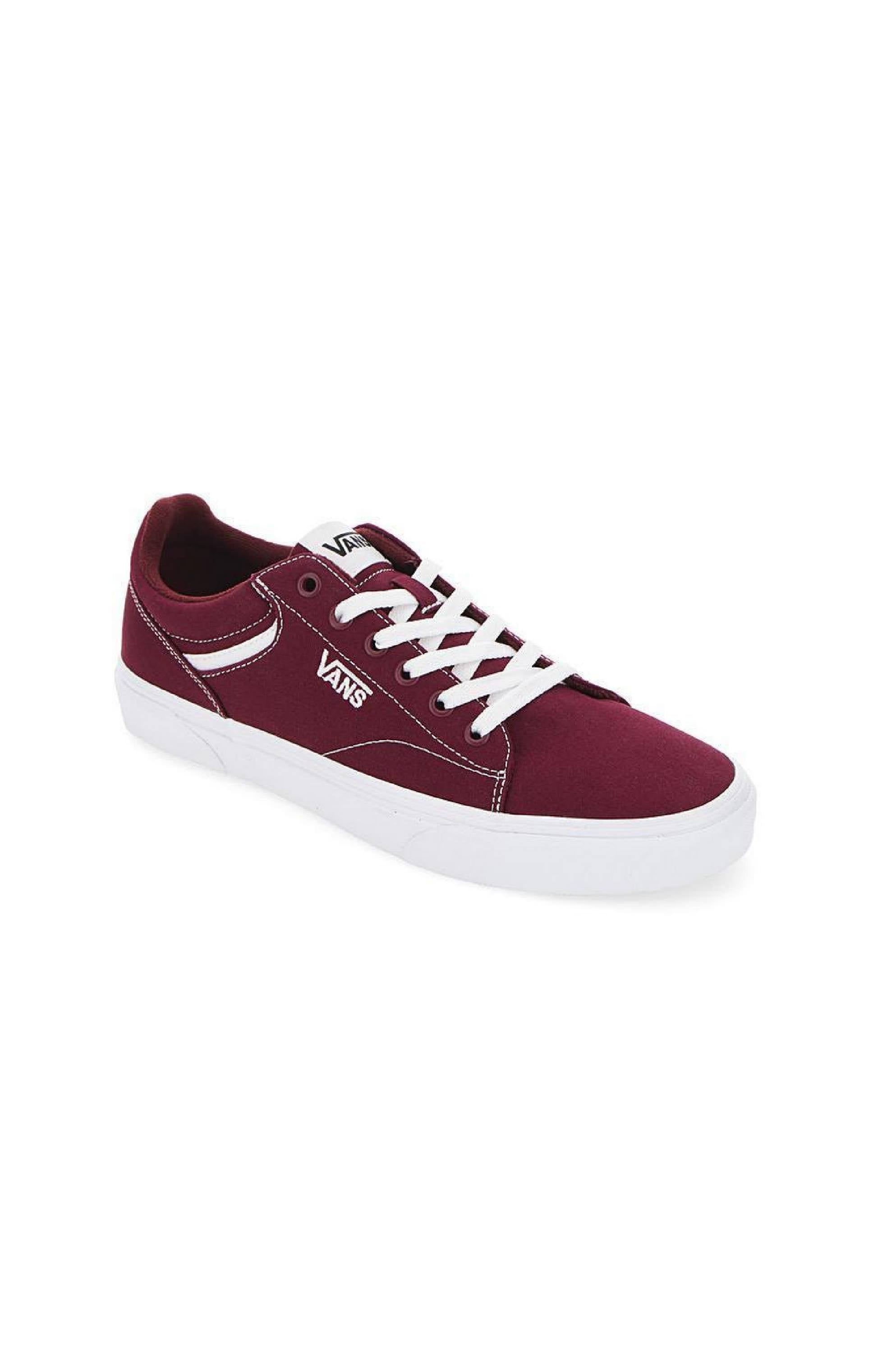 SCARPE Bordeaux/bianco Vans