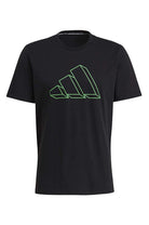 T-SHIRT E CANOTTE Nero/verde Adidas