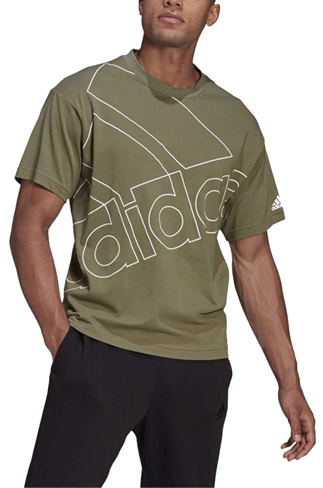 T-SHIRT E CANOTTE Verde/bianco Adidas