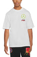 T-SHIRT E CANOTTE Bianco/arancio Nike