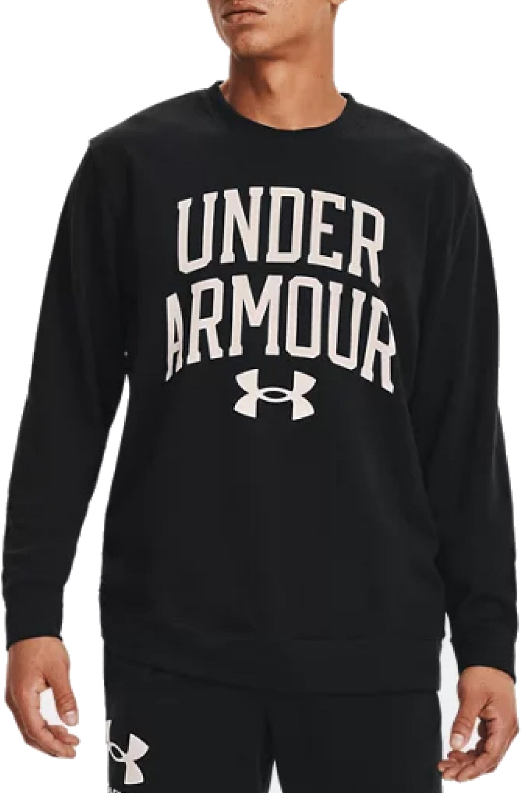 FELPE Nero/bianco Under Armour