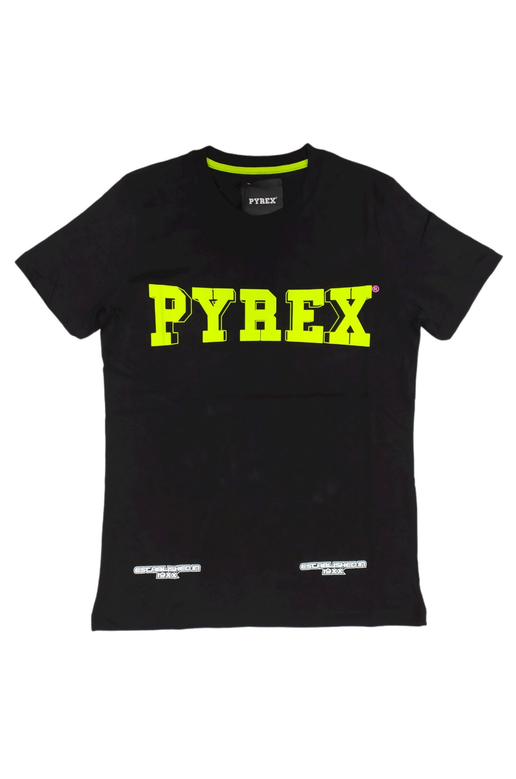T-SHIRT E CANOTTE Nero/verde Pyrex