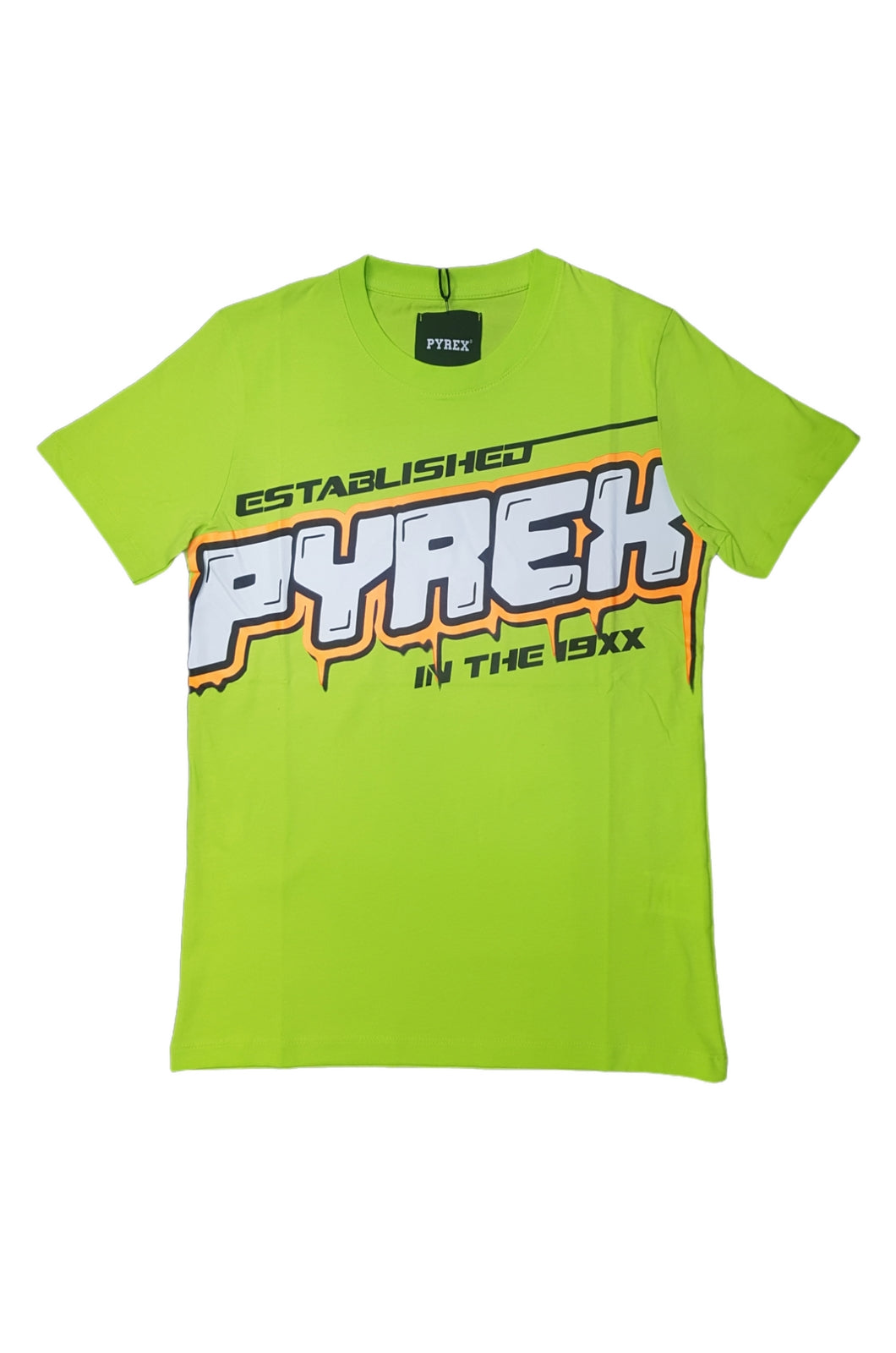 T-SHIRT E CANOTTE Verde/arancio Pyrex