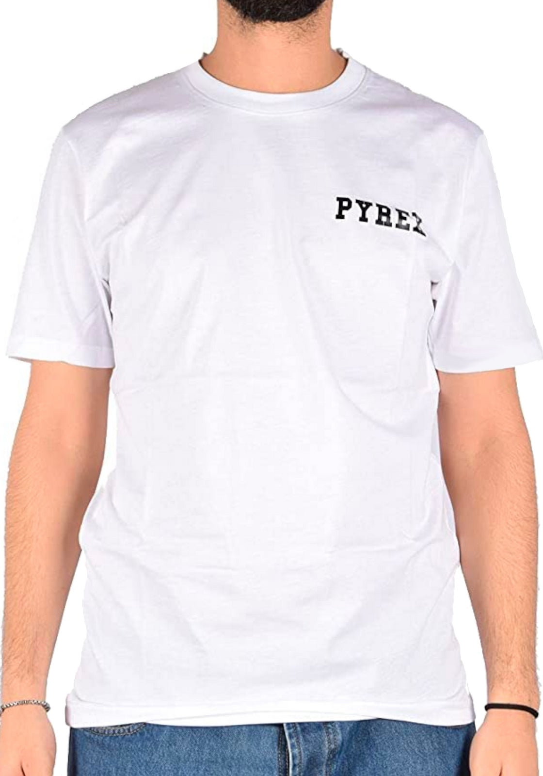 T-SHIRT E CANOTTE Bianco/nero Pyrex