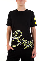 T-SHIRT E CANOTTE Nero/giallo Pyrex