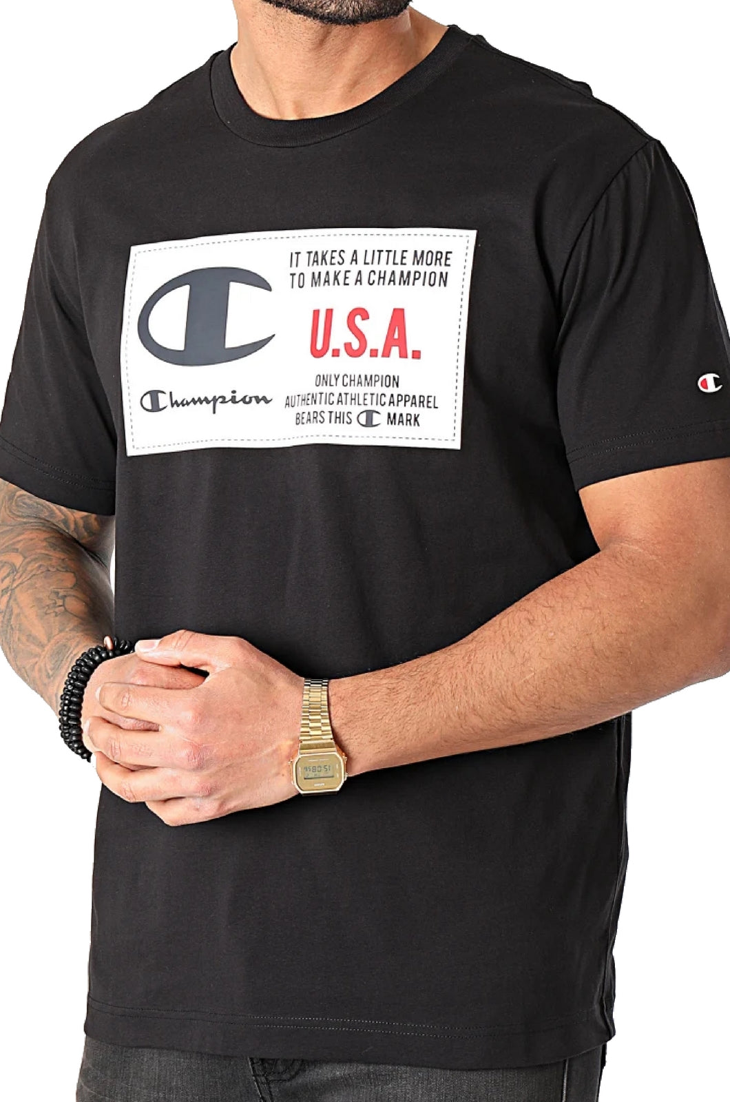 T-SHIRT E CANOTTE Nero/bianco Champion