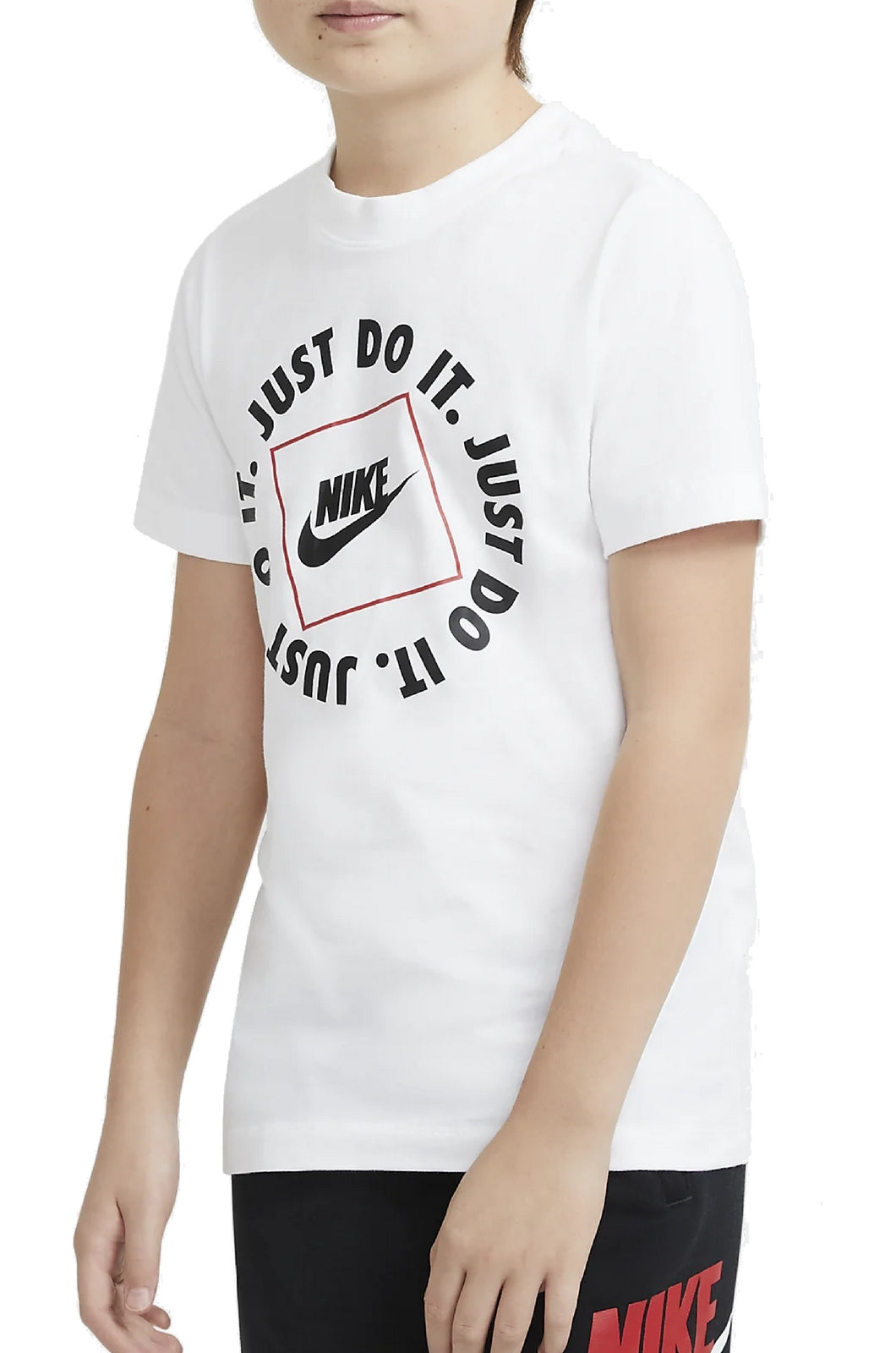 T-SHIRT E CANOTTE Bianco/nero Nike