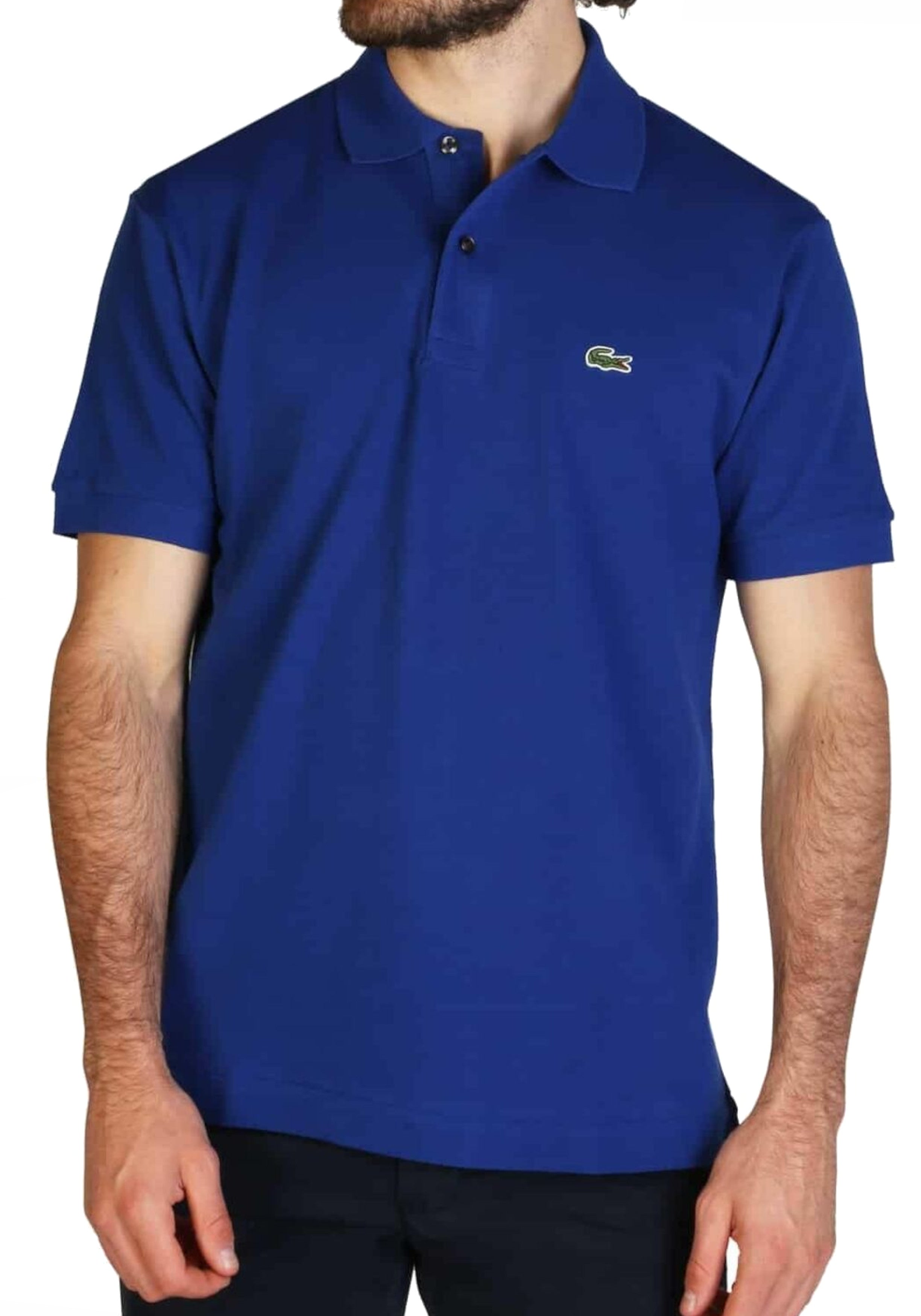 MAGLIONI E POLO Blu Elettrico Lacoste