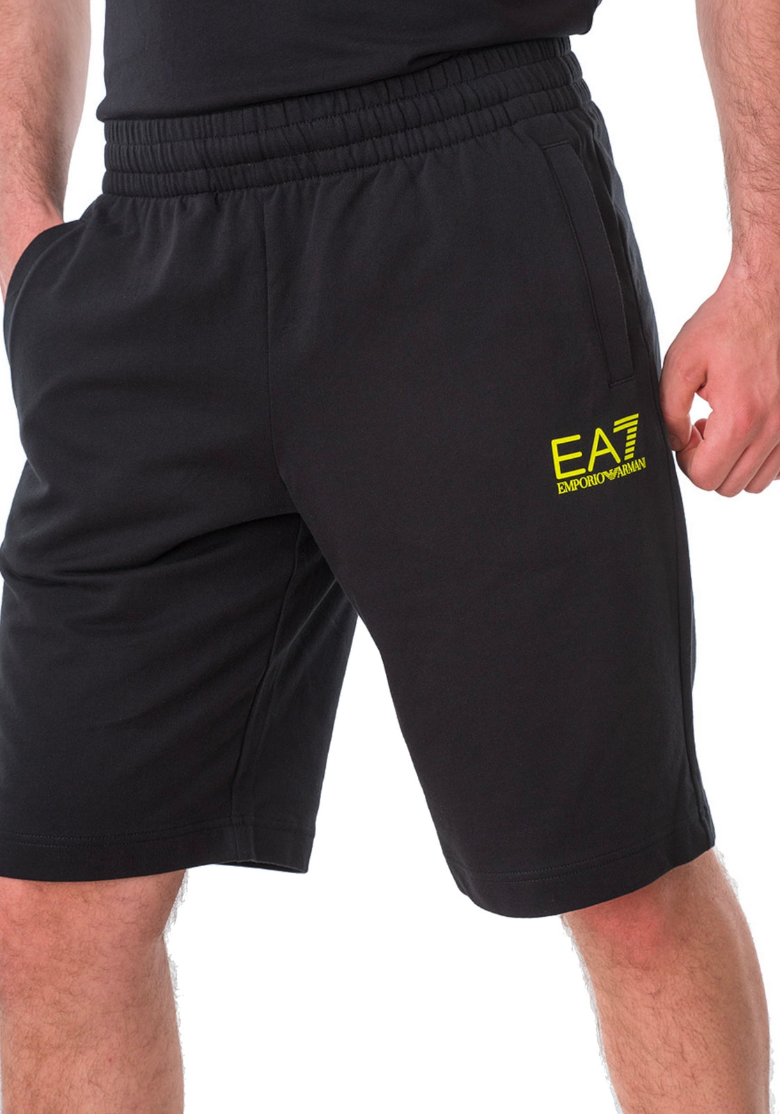 PANTALONCINI Nero/giallo Ea7
