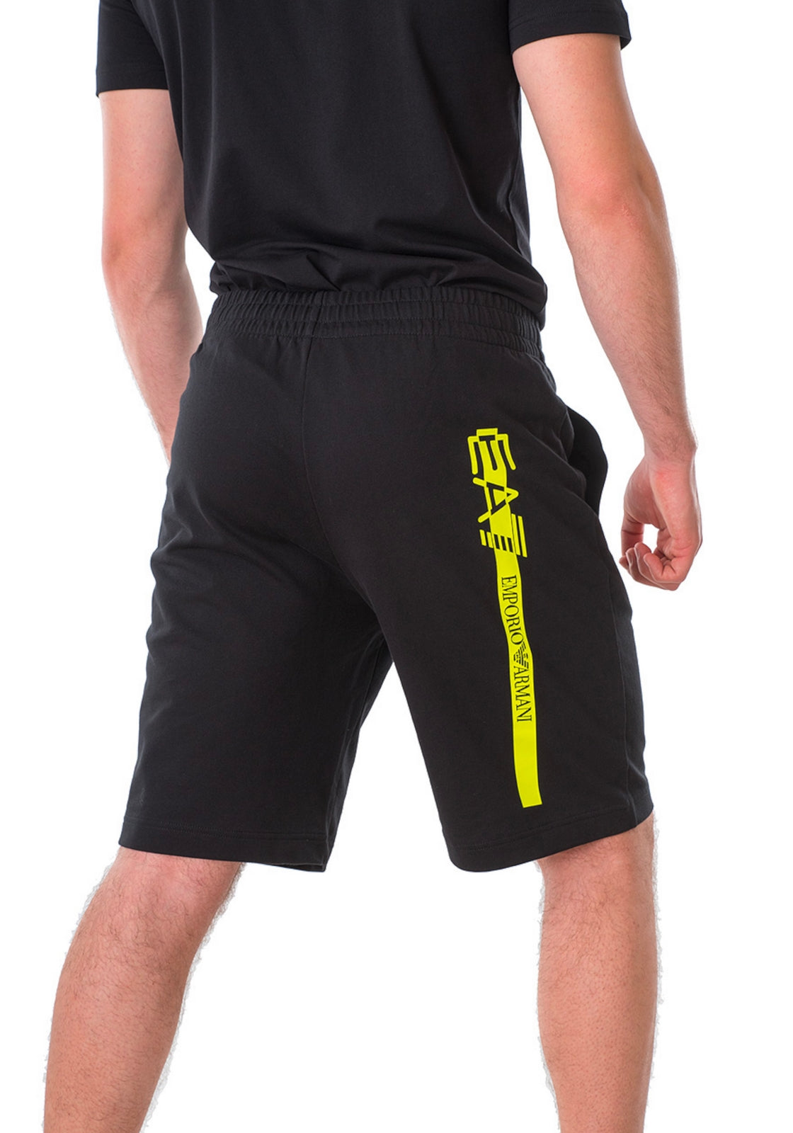 PANTALONCINI Nero/giallo Ea7