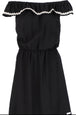 VESTITI-GONNE Nero/beige Cafenoir