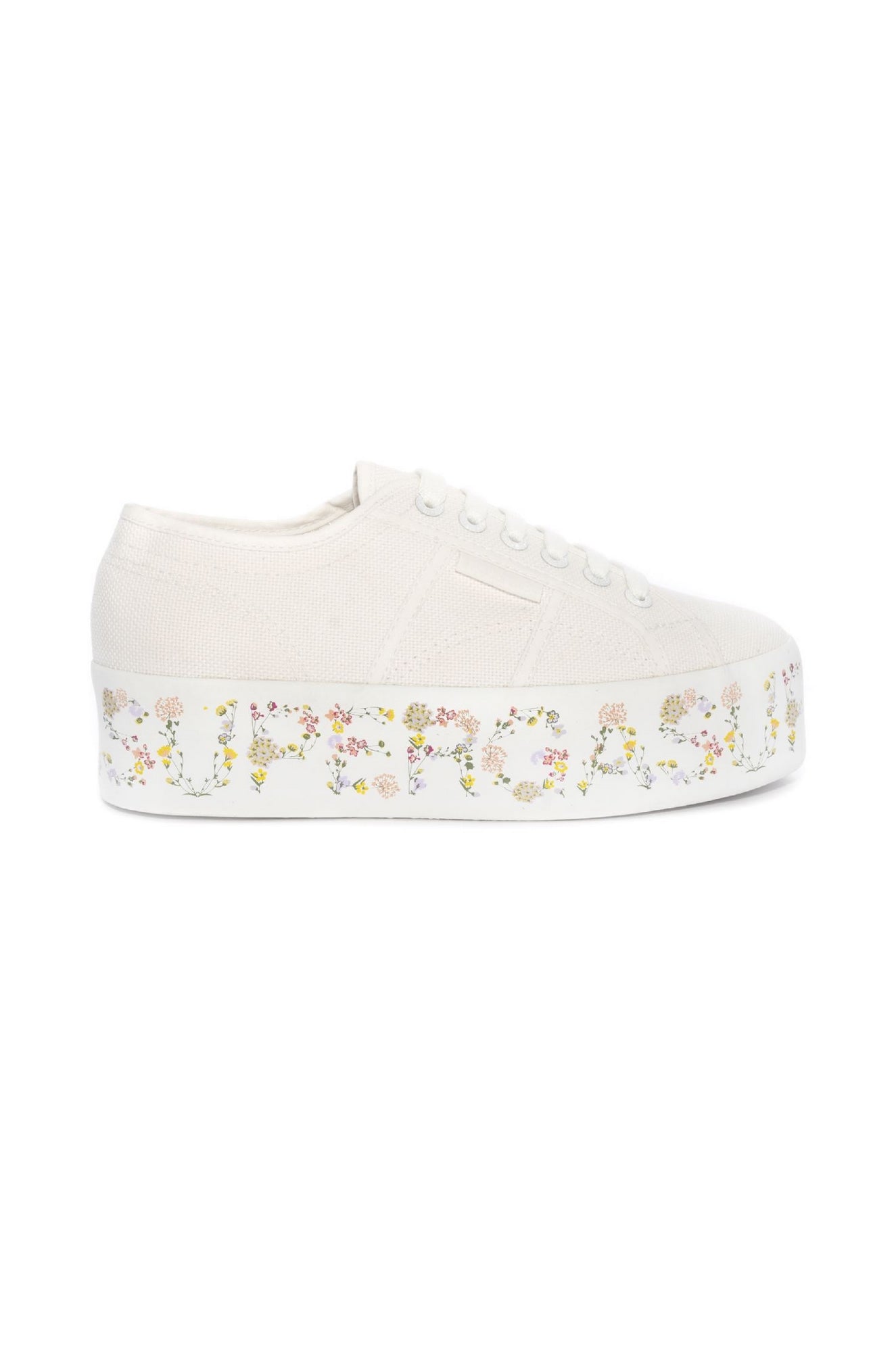 SCARPE Bianco/fiori Superga