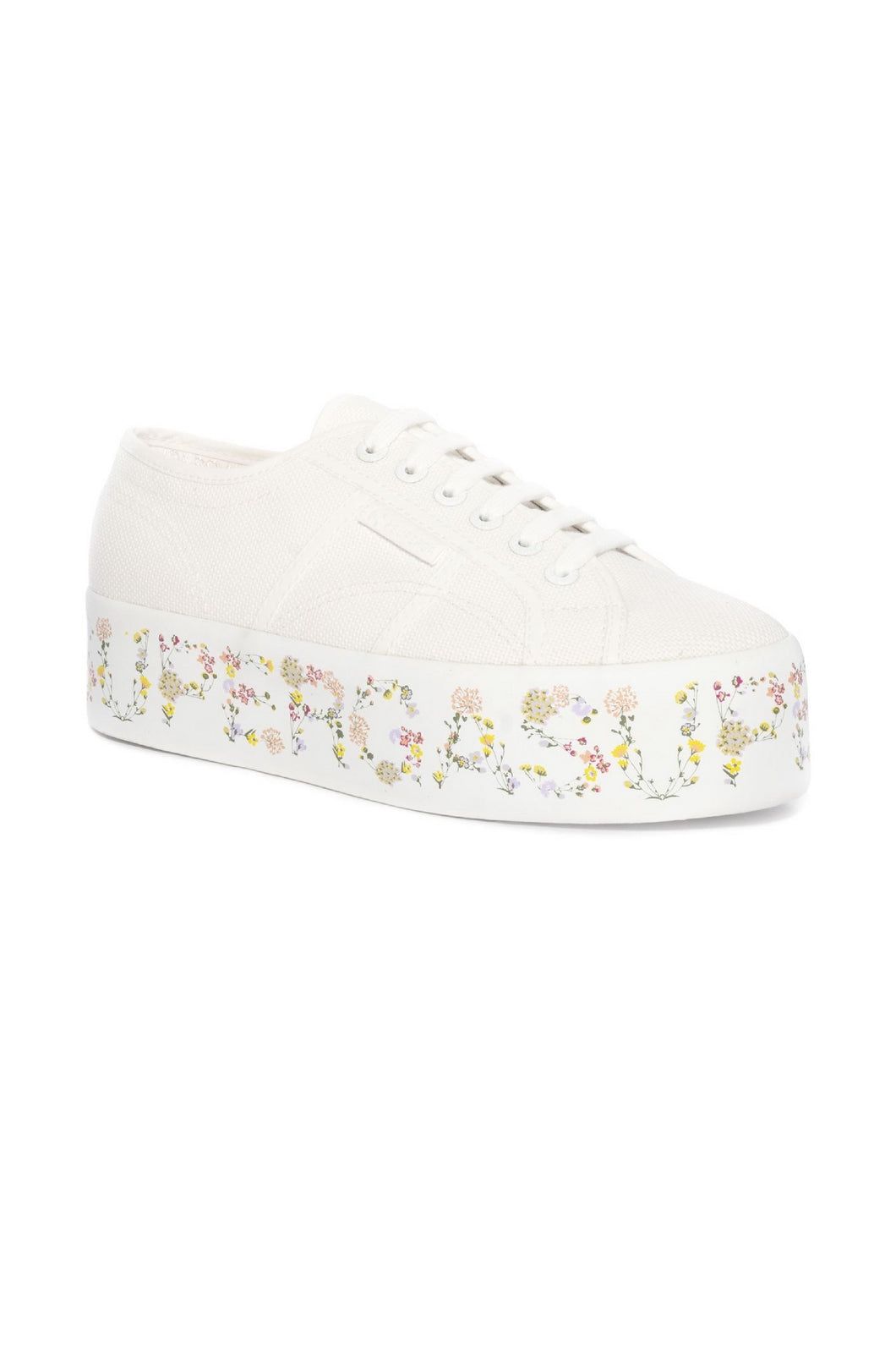 SCARPE Bianco/fiori Superga