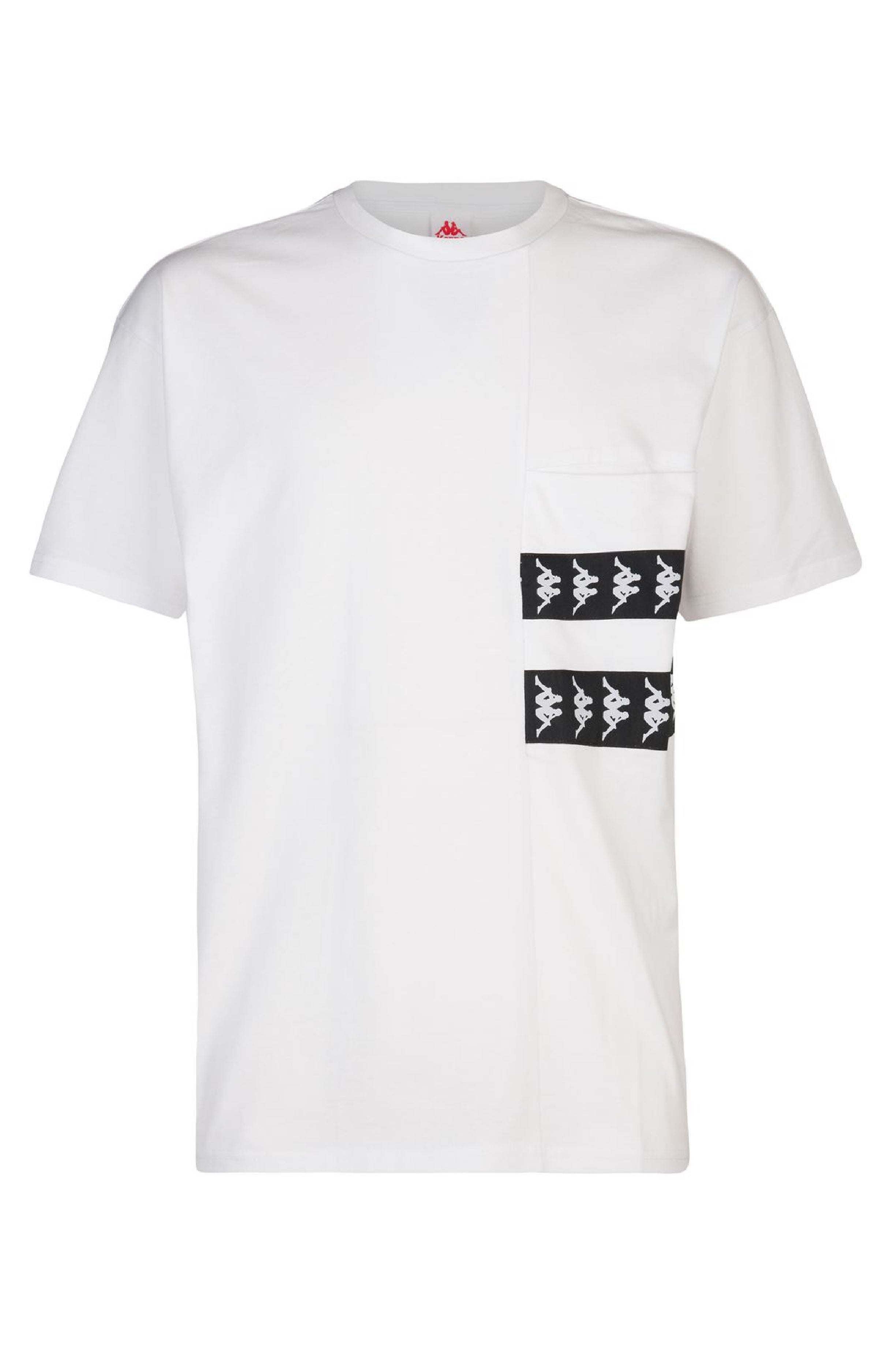 T-SHIRT E CANOTTE Bianco/nero Kappa