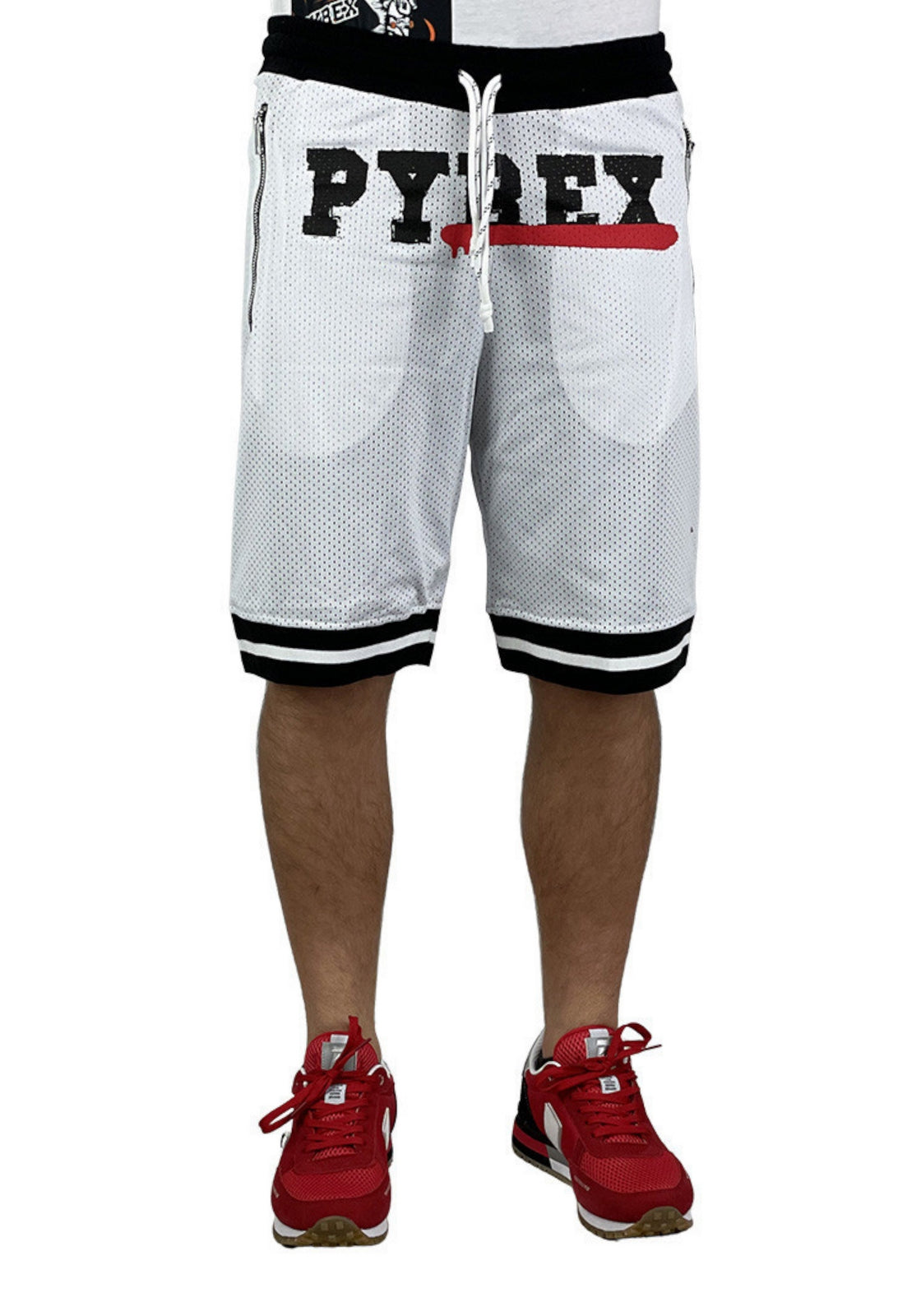 PANTALONCINI Bianco/nero Pyrex