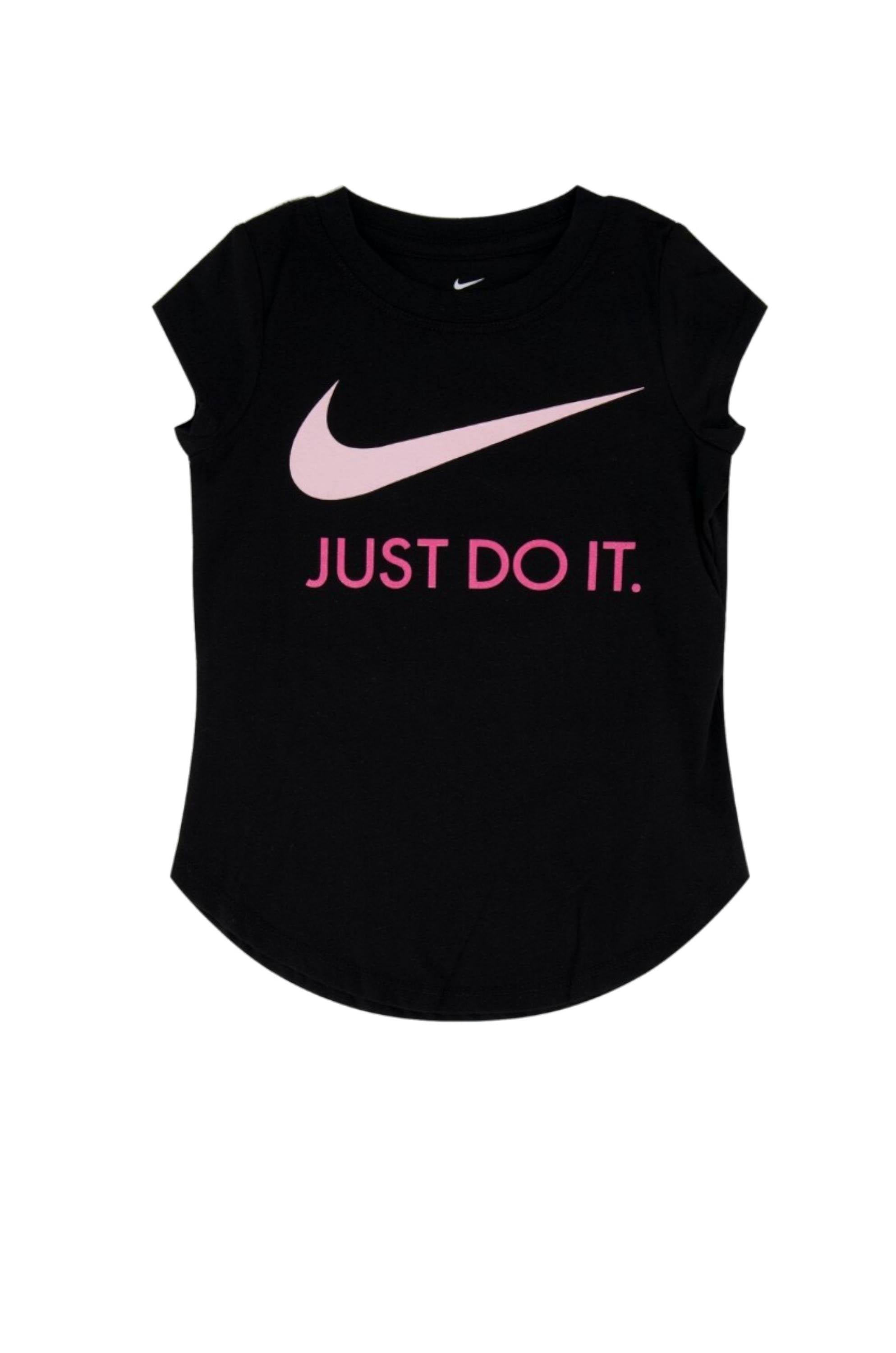 T-SHIRT E CANOTTE Nero/rosa Nike