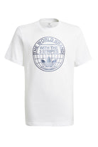 T-SHIRT E CANOTTE Bianco/blu Adidas Originals