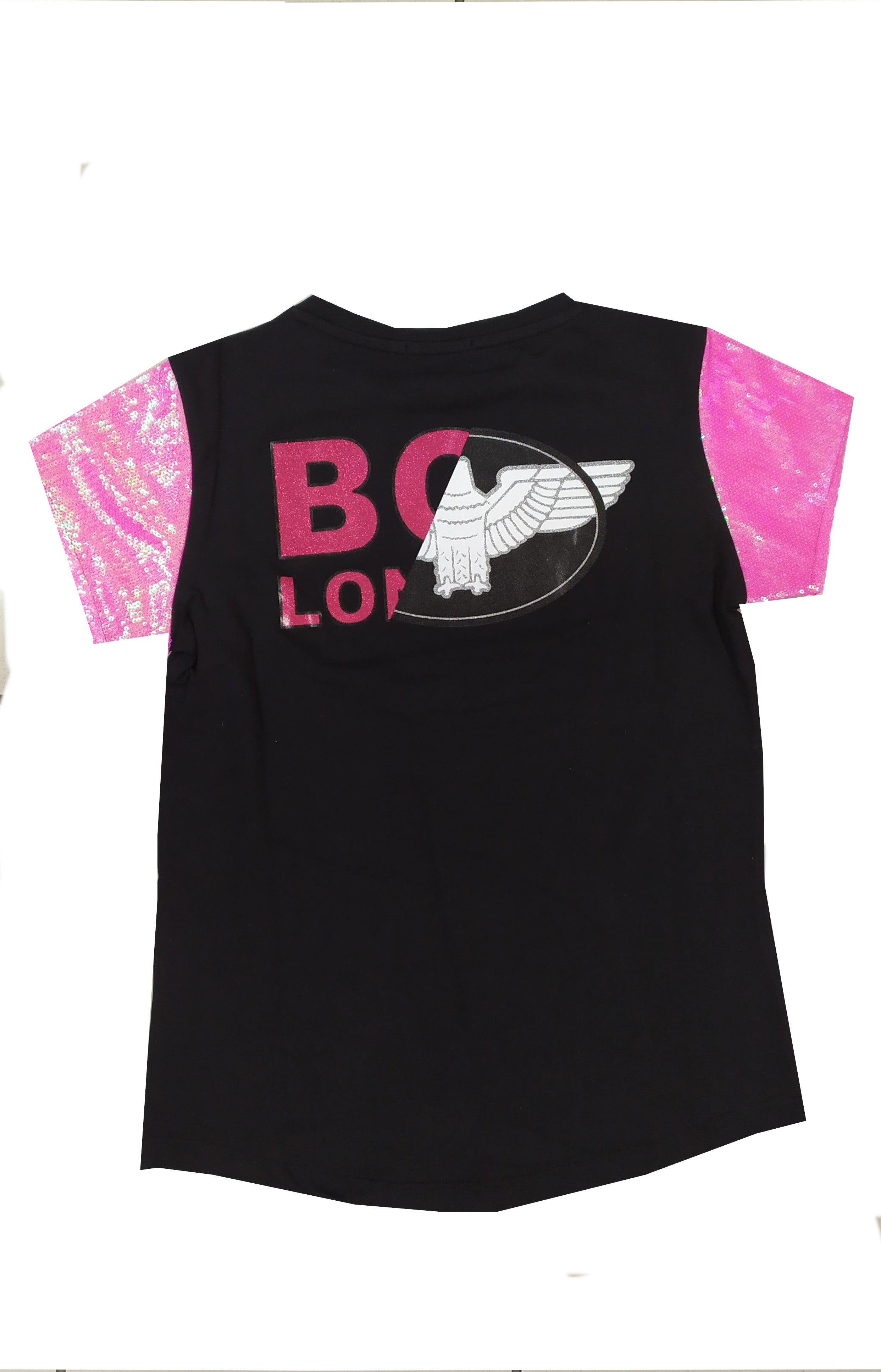 T-SHIRT E CANOTTE Nero/fucsia Boy London