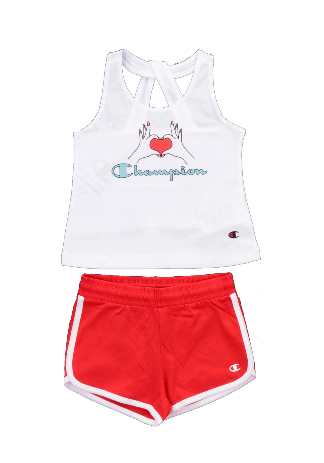 TUTE Bianco/rosso Champion
