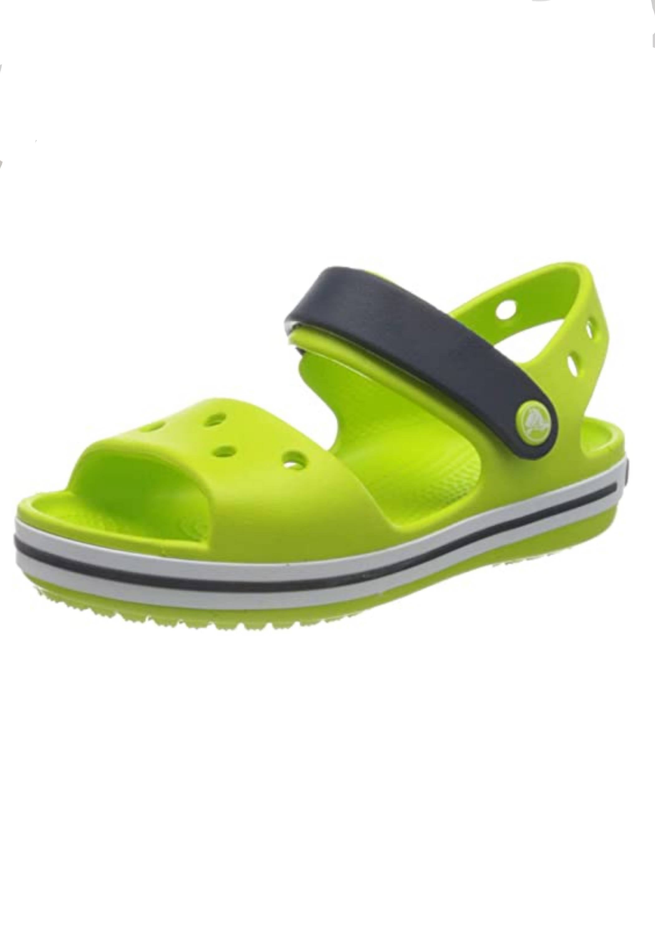 CIABATTE-INFRADITO Verde/blu Crocs