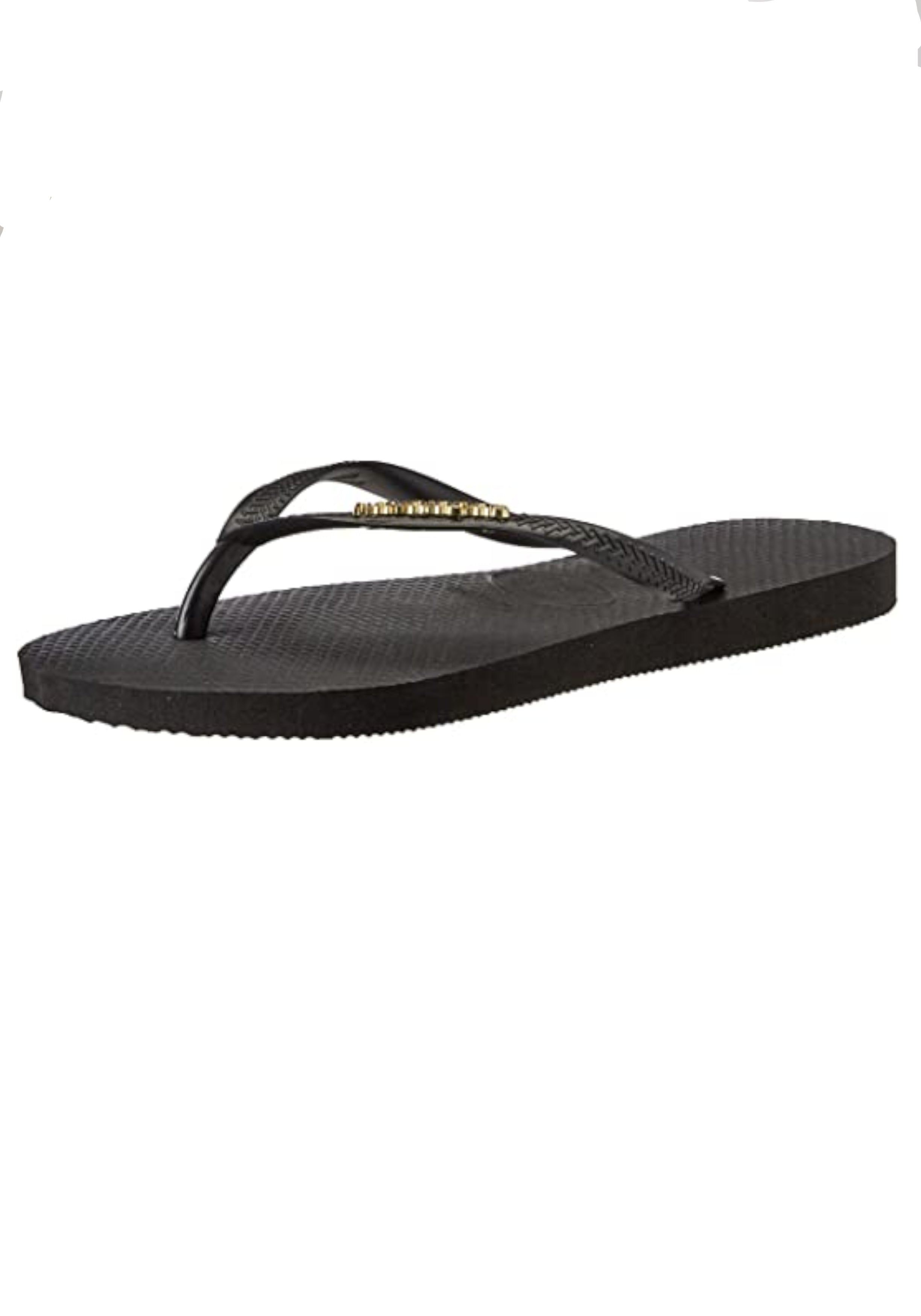 CIABATTE-INFRADITO Nero/oro Havaianas