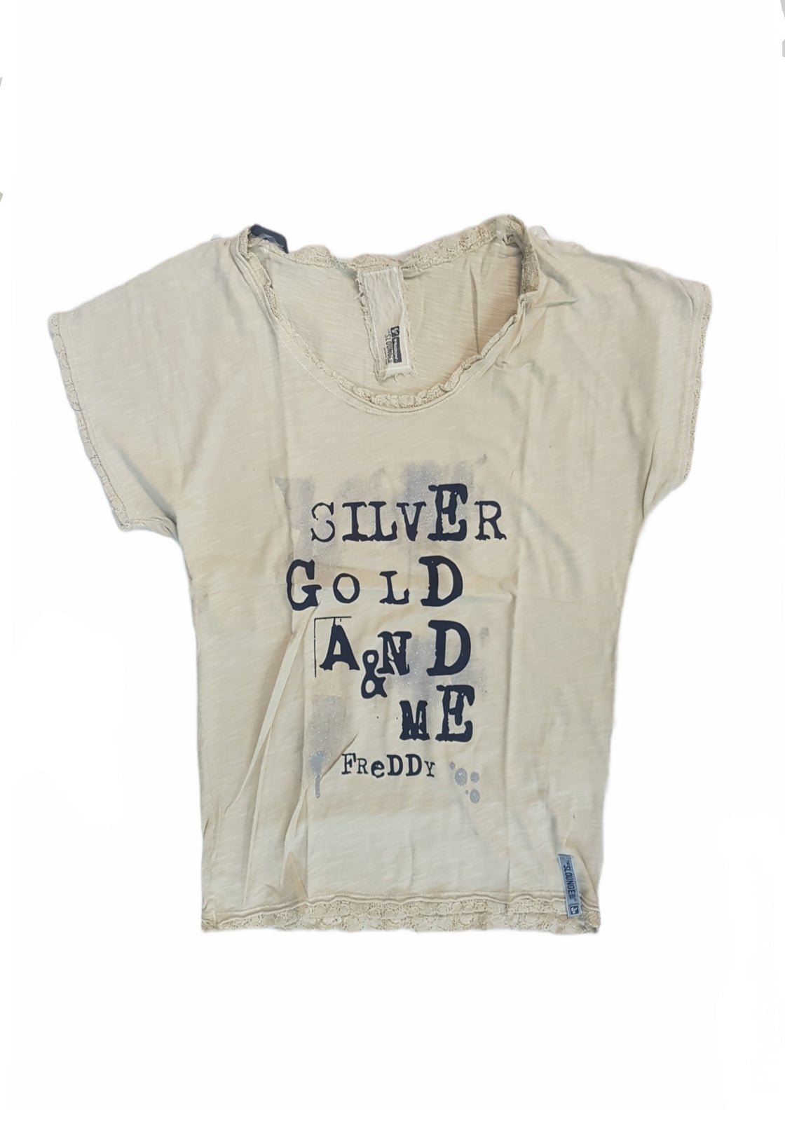 T-SHIRT E CANOTTE Beige/nero Freddy