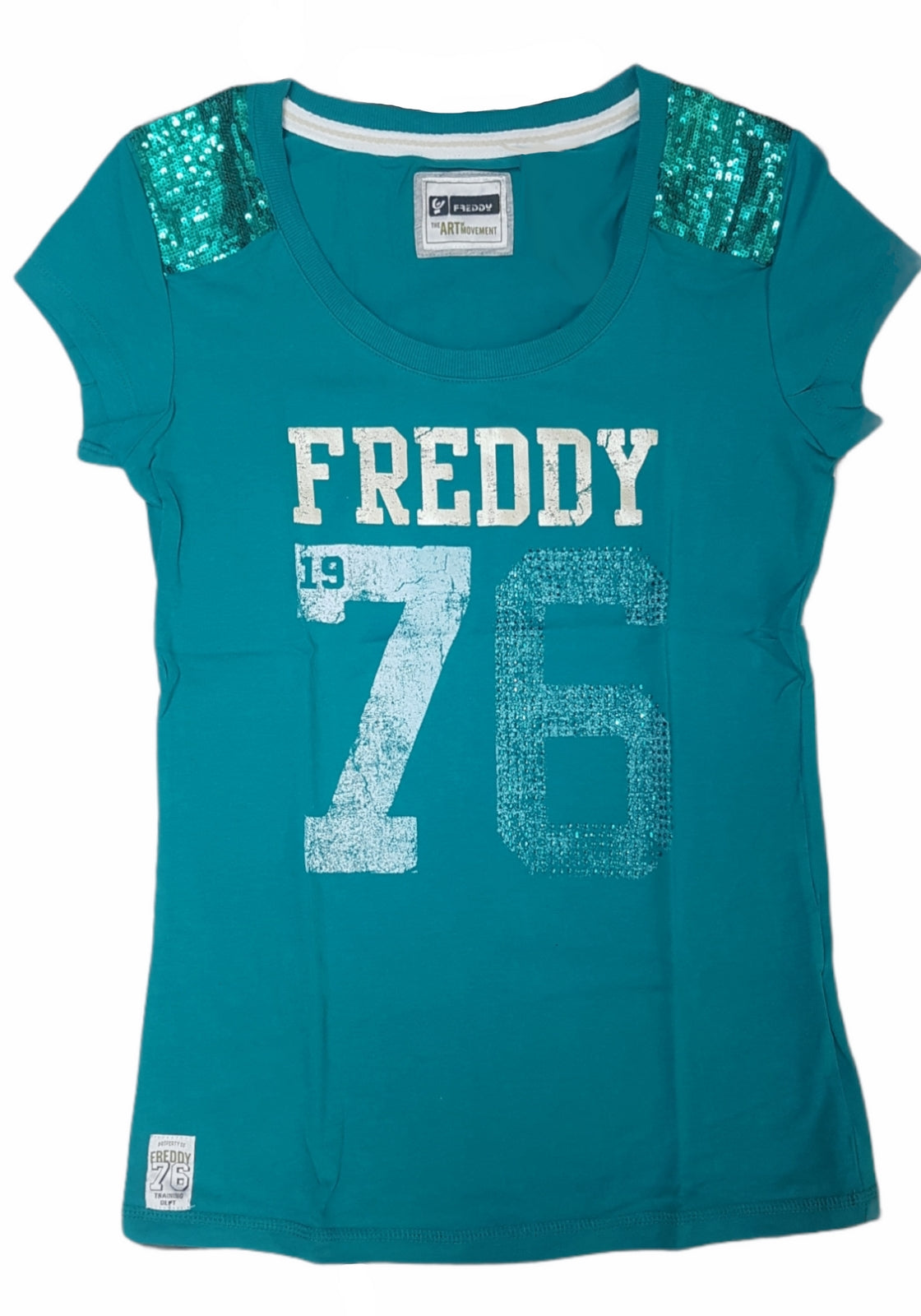 T-SHIRT E CANOTTE Verde Acqua Freddy